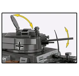 Cobi Klocki Panzer 38 LT VZ.38 690 elementów