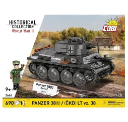Cobi Klocki Panzer 38 LT VZ.38 690 elementów