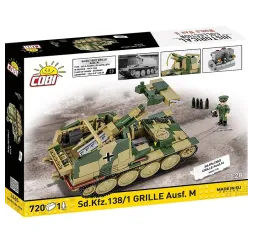 Cobi Klocki SD.KFZ.138/1 Grille 720 elementów Historical Collection duży zestaw