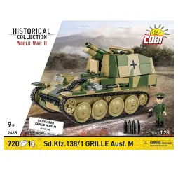 Cobi Klocki SD.KFZ.138/1 Grille 720 elementów Historical Collection duży zestaw