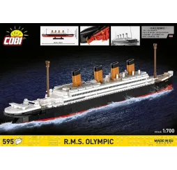 Cobi Klocki R.M.S Olympic 595 klocków Historical Collection średni zestaw nr kat. COBI-1687