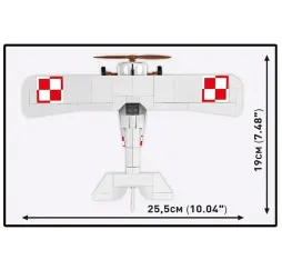 Cobi Klocki Nieuport 17 C.1 274 klocki