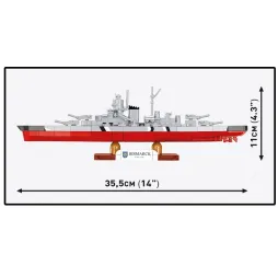 Cobi Klocki Battleship Bismarck 590 klocków
