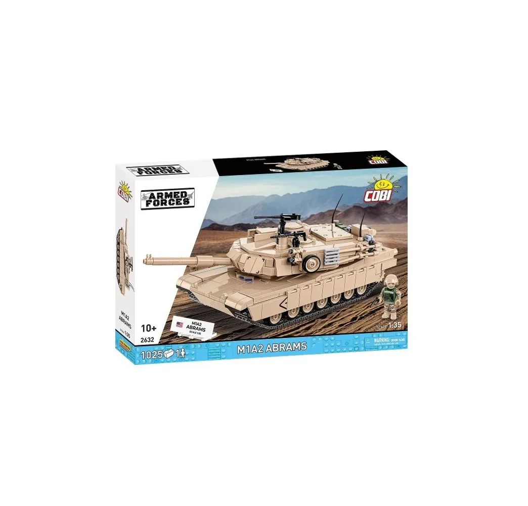 Cobi Klocki M1A2 Abrams 1025 klocków Armed Forces bardzo duży zestaw nr kat. COBI-2632