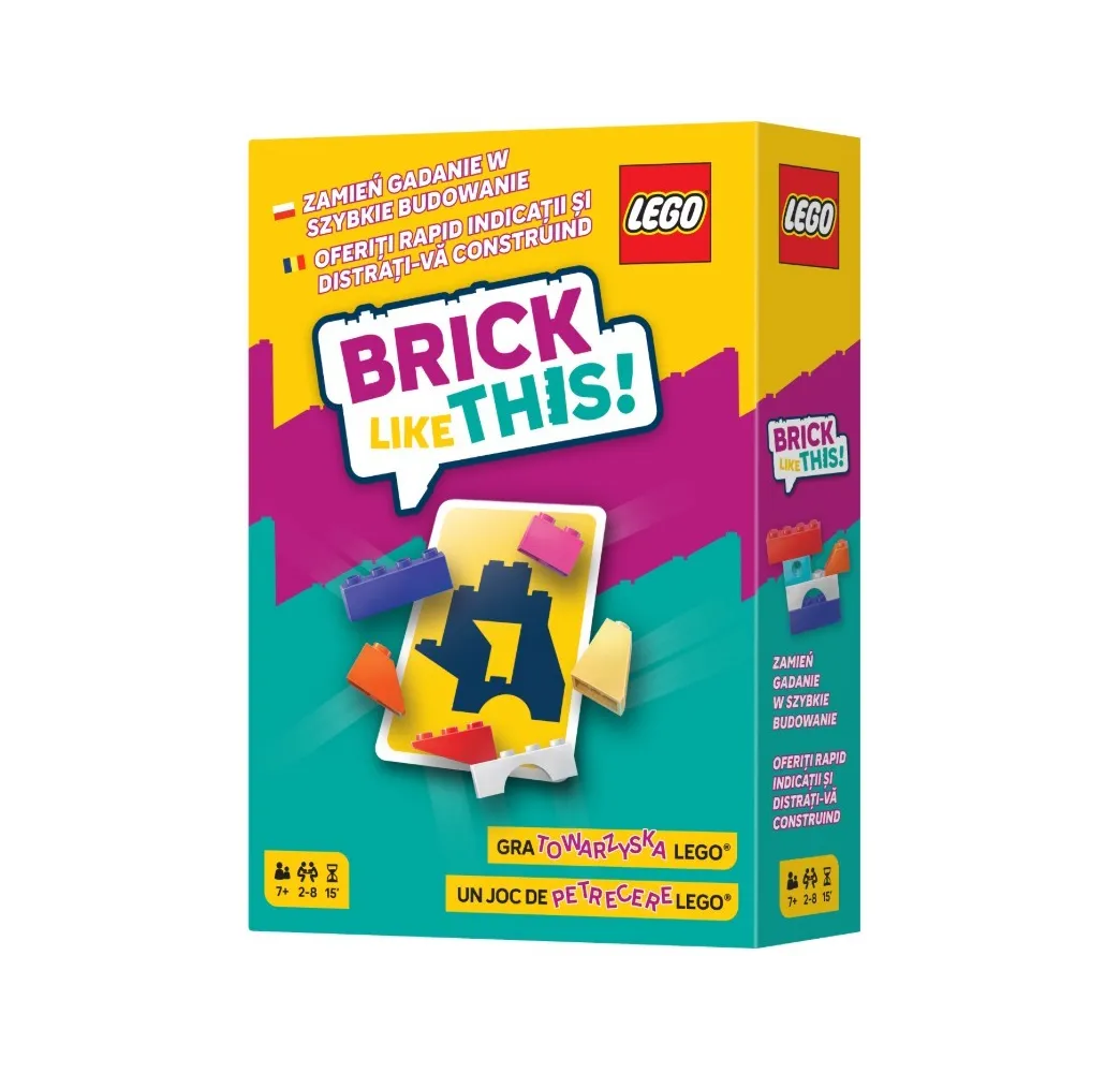 Rebel Gra LEGO Brick Like This – gra planszowa rodzinna 7+