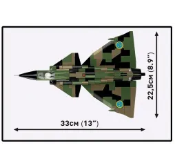Cobi Klocki Saab AJS 37 Viggen 911 klocków