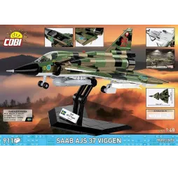 Cobi Klocki Saab AJS 37 Viggen 911 klocków