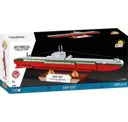 Cobi Klocki ORP Sęp 190 elementów Historical Collection mały zestaw nr kat. COBI-4856