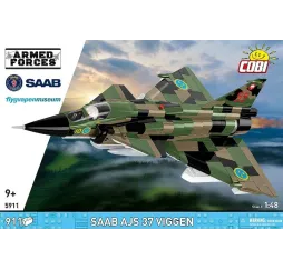 Cobi Klocki Saab AJS 37 Viggen 911 klocków