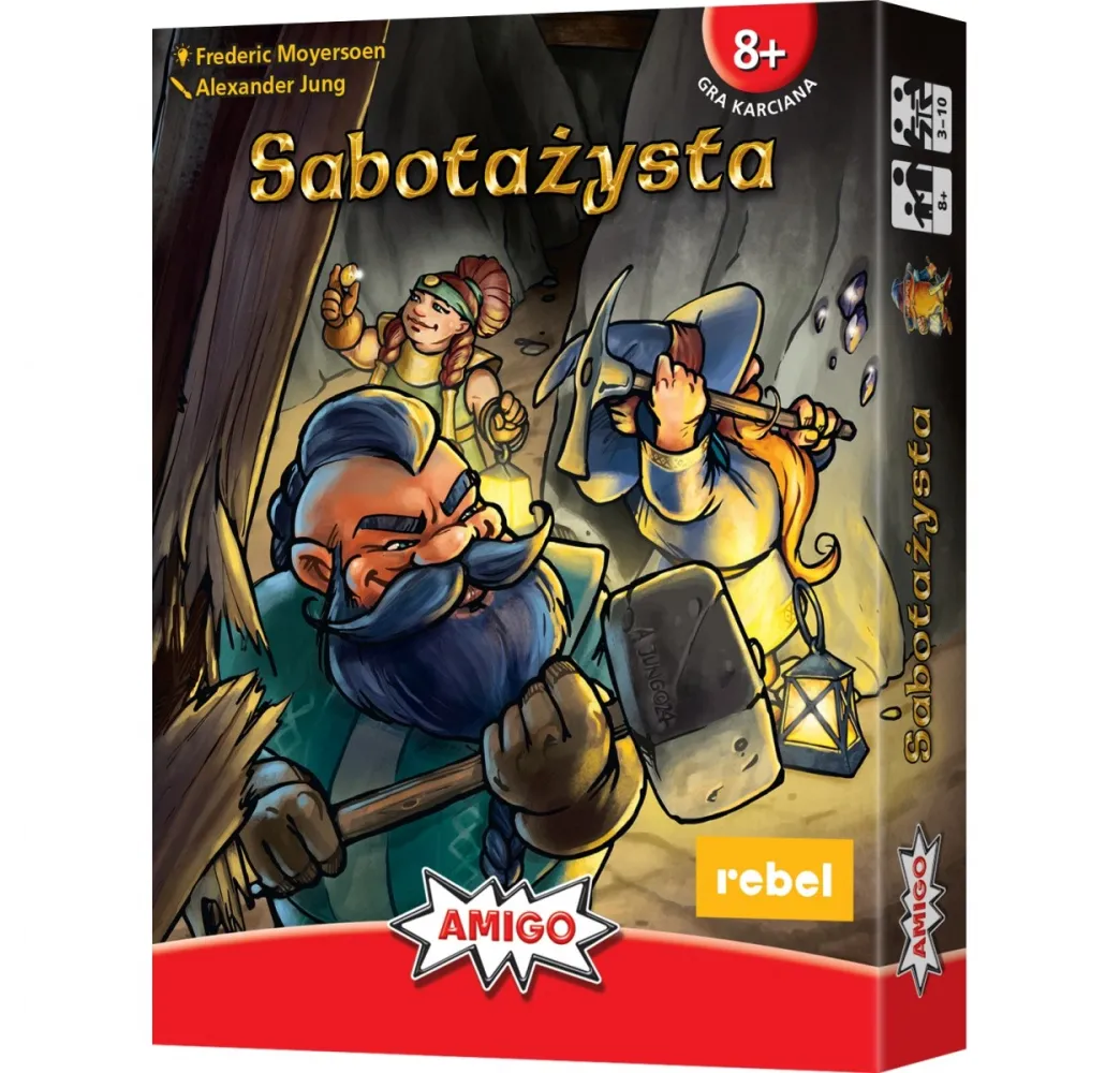 Rebel Gra Sabotażysta 2026 – gra karciana strategiczna dla dzieci