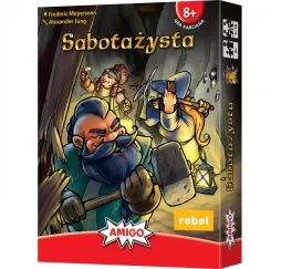 Rebel Gra Sabotażysta 2026 – gra karciana strategiczna dla dzieci