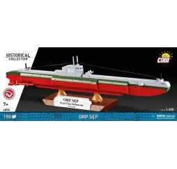 Cobi Klocki ORP Sęp 190 elementów Historical Collection mały zestaw nr kat. COBI-4856