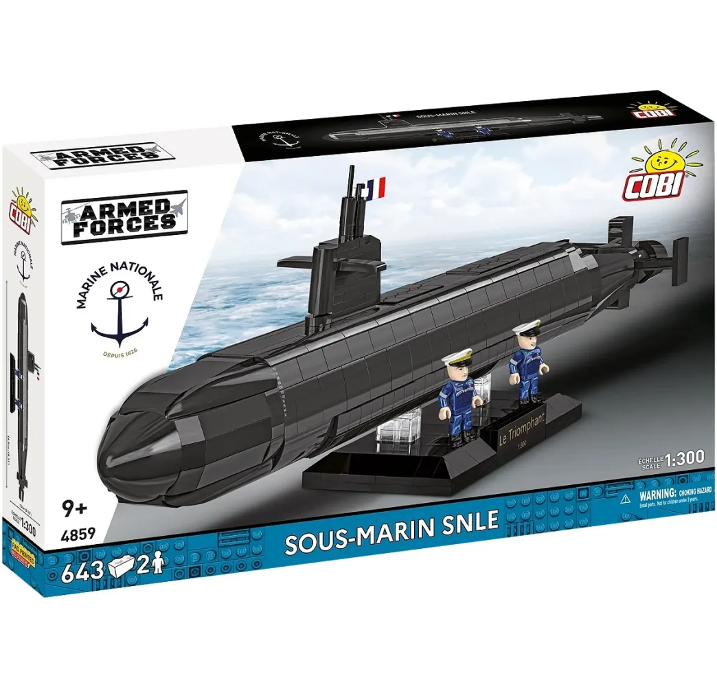 Cobi Sous-Marin SNLE klocki konstrukcyjne 643 el.