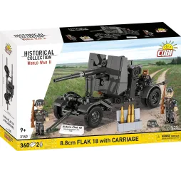 Cobi Klocki 8.8 cm Flak z wózkiem 360 elementów Historical Collection
