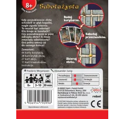 Rebel Gra Sabotażysta 2026 – gra karciana strategiczna dla dzieci