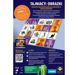 Tajniacy Obrazki Edycja 2025 – gra planszowa Rebel dla 4-8 osób