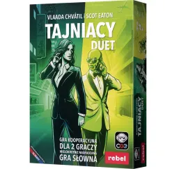 Tajniacy Duet gra planszowa rodzinne Rebel dla 2+ graczy