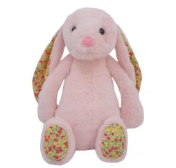 Tulilo Króliczek Michaś różowy 35 cm – maskotka dla niemowląt