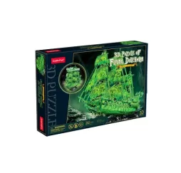 Latający Holender świecący – puzzle 3D Cubic Fun Modelarstwo