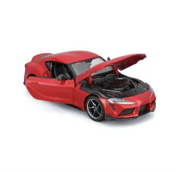 Toyota GR Supra czerwony model 1:24 – pojazd kolekcjonerski Maisto