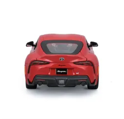 Toyota GR Supra czerwony model 1:24 – pojazd kolekcjonerski Maisto