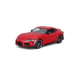 Toyota GR Supra czerwony model 1:24 – pojazd kolekcjonerski Maisto
