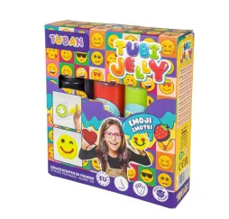 Tuban Tubi Jelly Emotki – zestaw kreatywny 3D dla dzieci 8+
