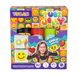 Tuban Tubi Jelly Emotki – zestaw kreatywny 3D dla dzieci 8+