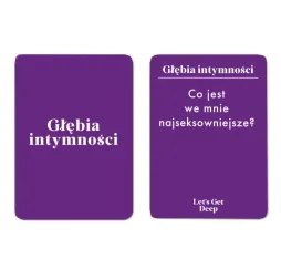 Lets Get Deep gra karciana dla par – Epee, gry towarzyskie 17+