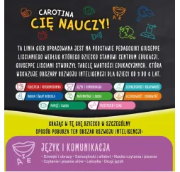 Carotina Mój pierwszy angielski – gra edukacyjna Lisciani 3+