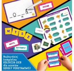 Lisciani I'M A Genius 50 Gier edukacyjnych – gry planszowe 5+