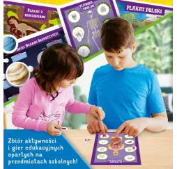 Lisciani I'M A Genius 50 Gier edukacyjnych – gry planszowe 5+