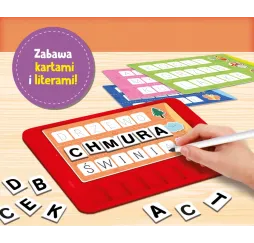 Lisciani Carotina Poznaje słowa – gra edukacyjna dla dzieci 3+