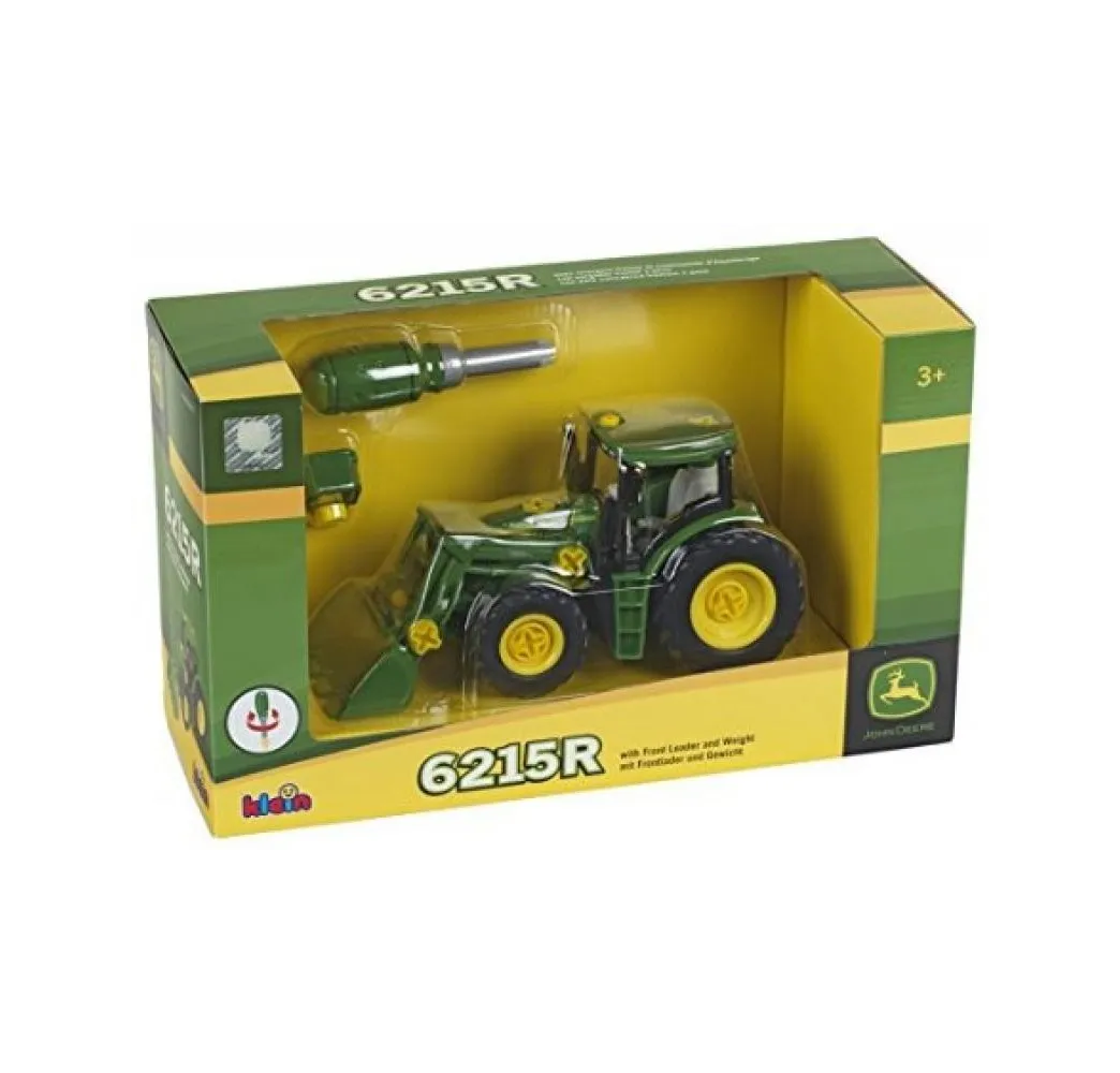 Klein Traktor John Deere do skręcania – pojazdy dla dzieci 3+