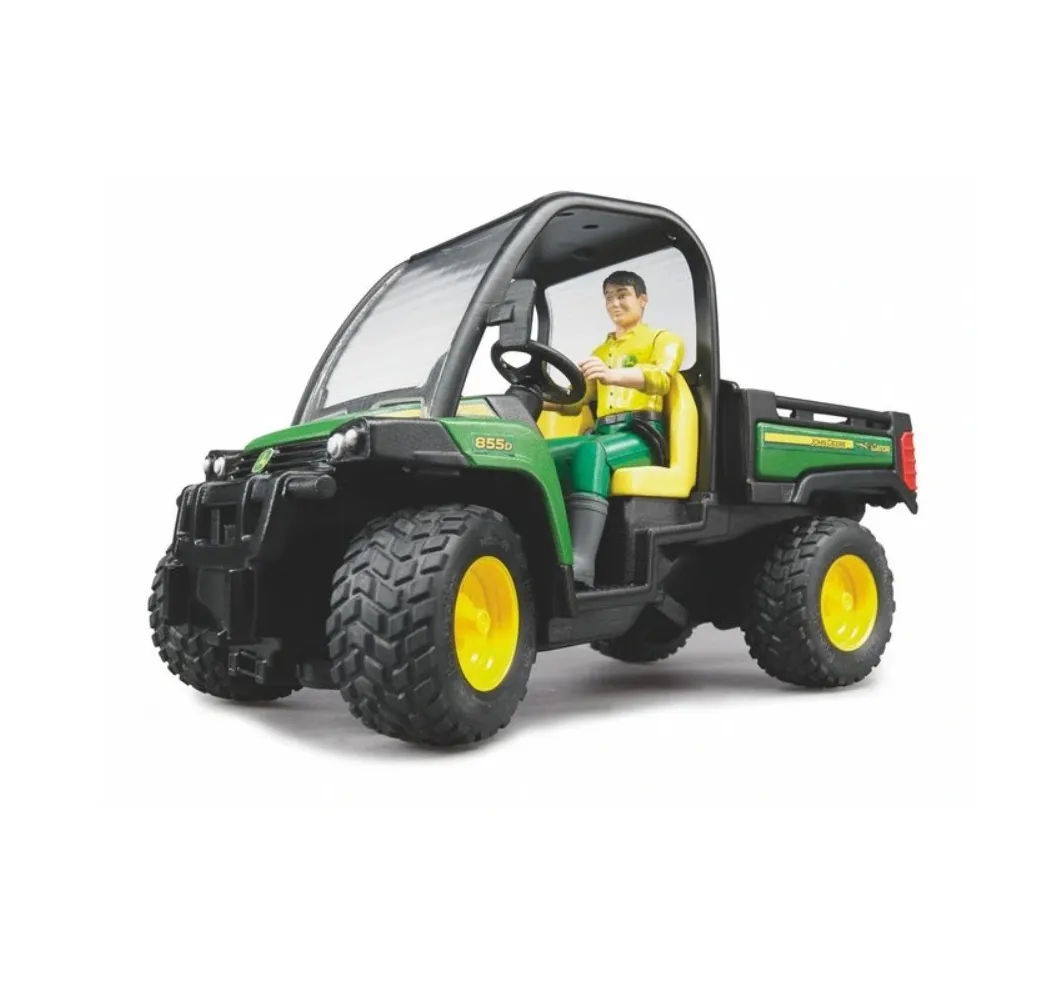 Bruder John Deere Gator 855D wywrotka – pojazd dla dzieci 4+
