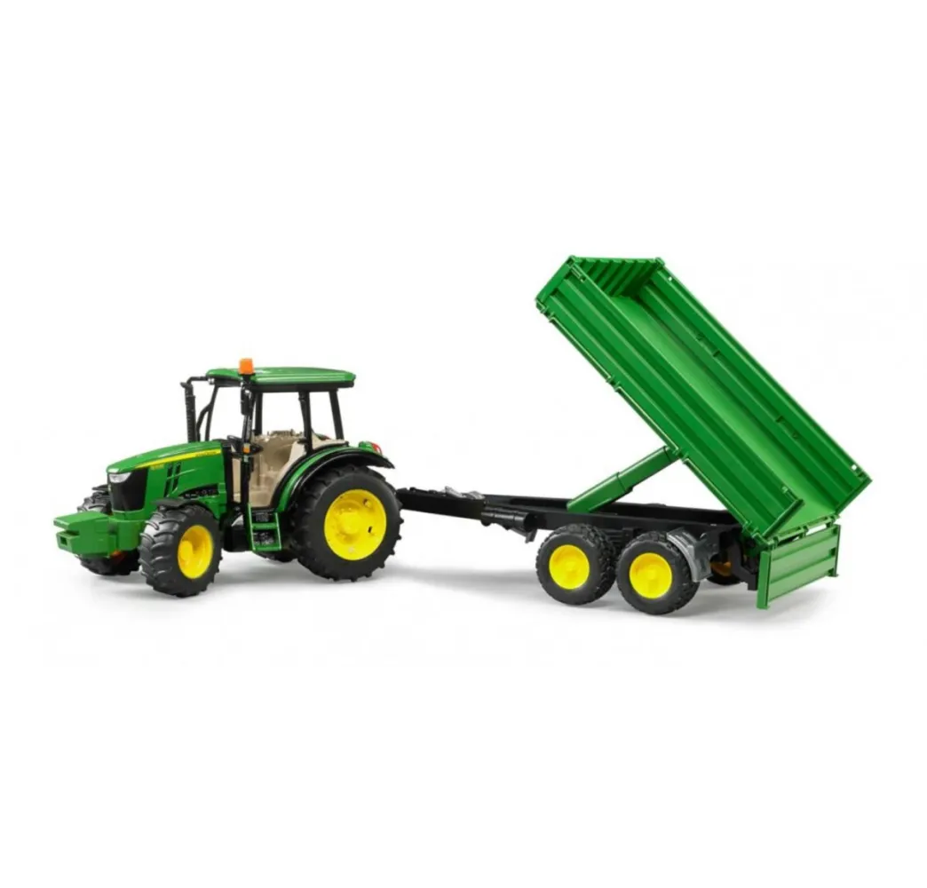 Bruder Traktor John Deere z wywrotką – pojazd rolniczy dla dzieci