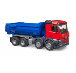 Bruder Wywrotka Mercedes Benz Arocs niebieska – pojazd 1:16