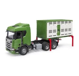 Bruder Scania Super 560R z krową – ciężarówka i figurka dla dzieci