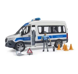 Bruder Mercedes-Benz Sprinter policyjny – pojazd z figurką