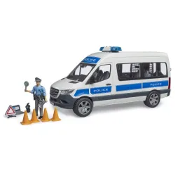 Bruder Mercedes-Benz Sprinter policyjny – pojazd z figurką