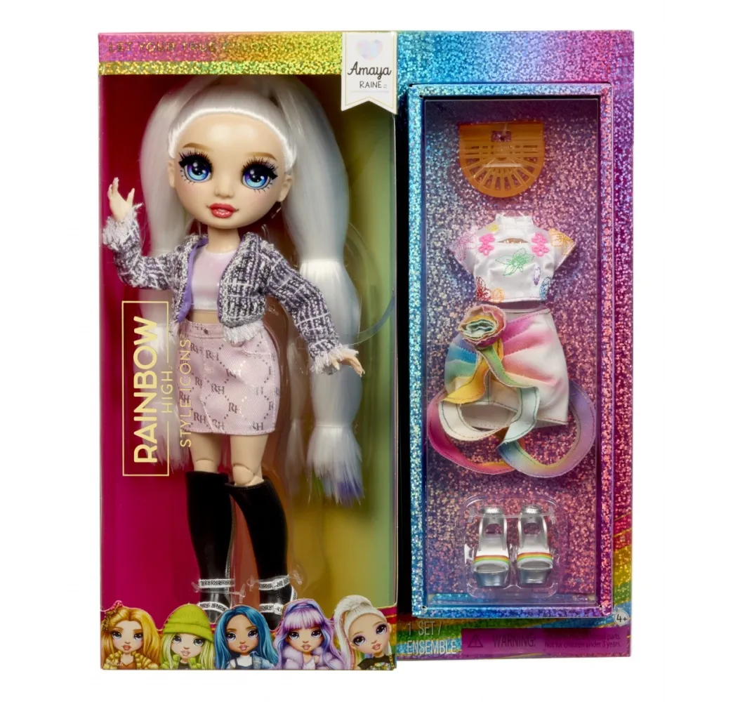 Rainbow High Amaya – lalka modowa MGA 4+