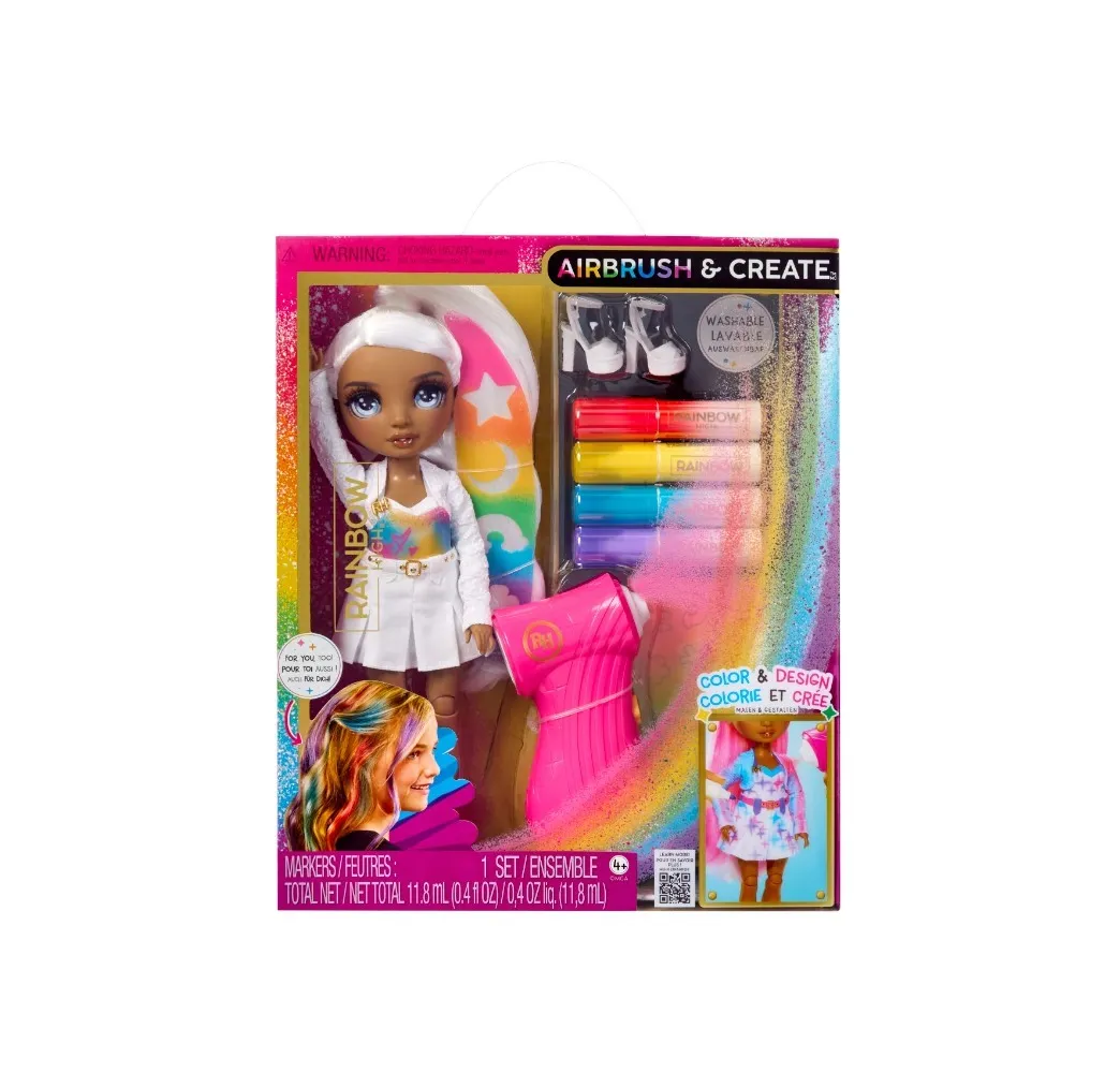 Rainbow High Air Brush lalka modowa MGA 4+