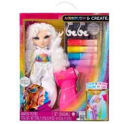 MGA Lalka Rainbow High Air Brush, Green Eyes