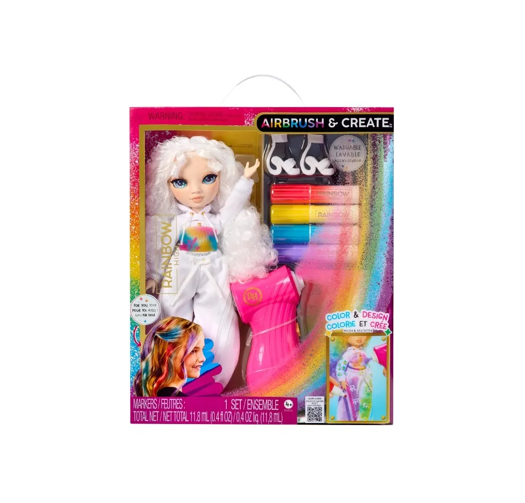 Rainbow High Air Brush lalka modowa MGA