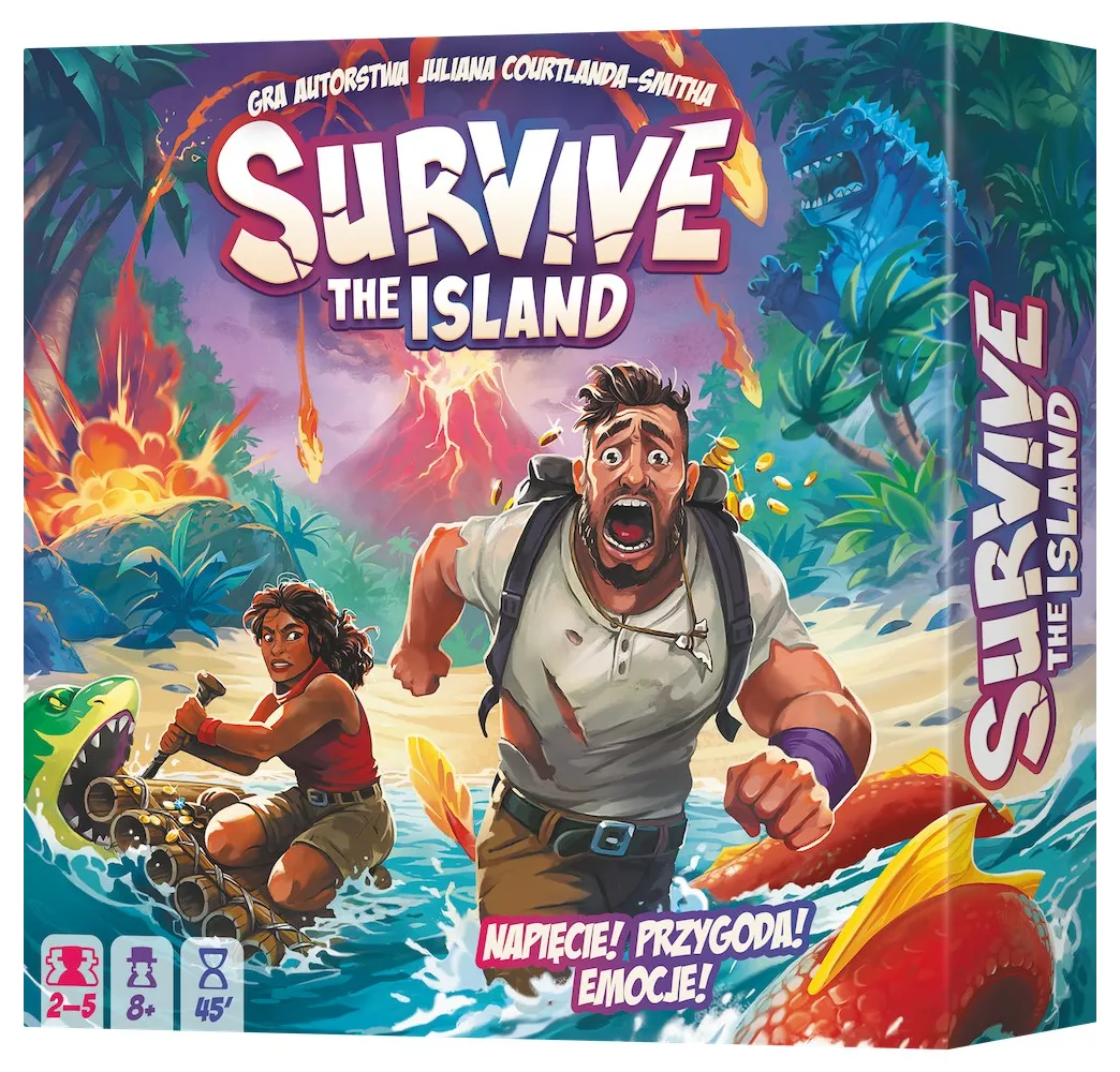 Survive the Island edycja polska – gra planszowa Rebel