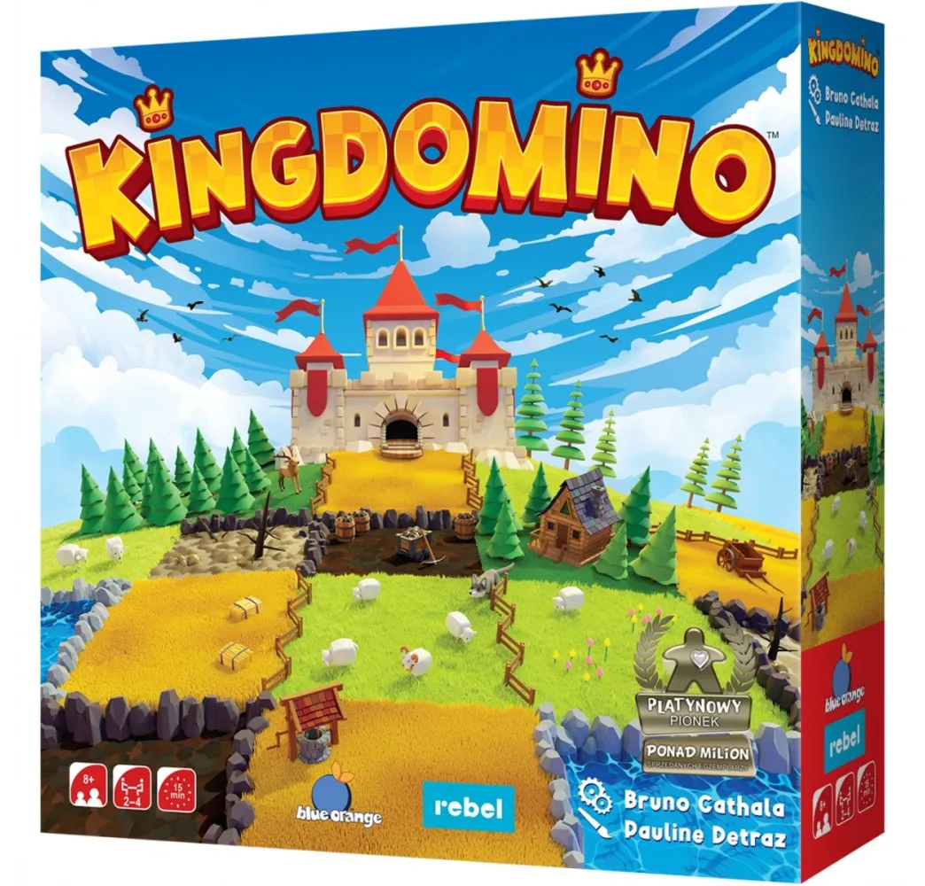 Kingdomino Rebel – gra planszowa po polsku 8+