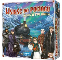 Wsiąść do Pociągu Zorza Polarna – gra planszowa Rebel