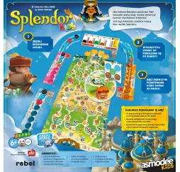 Splendor Kids gra planszowa Rebel 6+