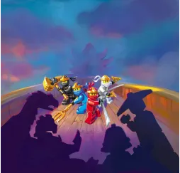 NINJAGO Przygody Perły Przeznaczenia – gra planszowa Rebel