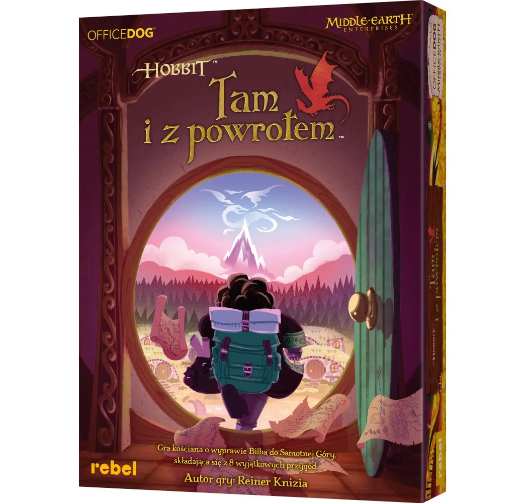 Hobbit: Tam i z powrotem – gra karciana Rebel